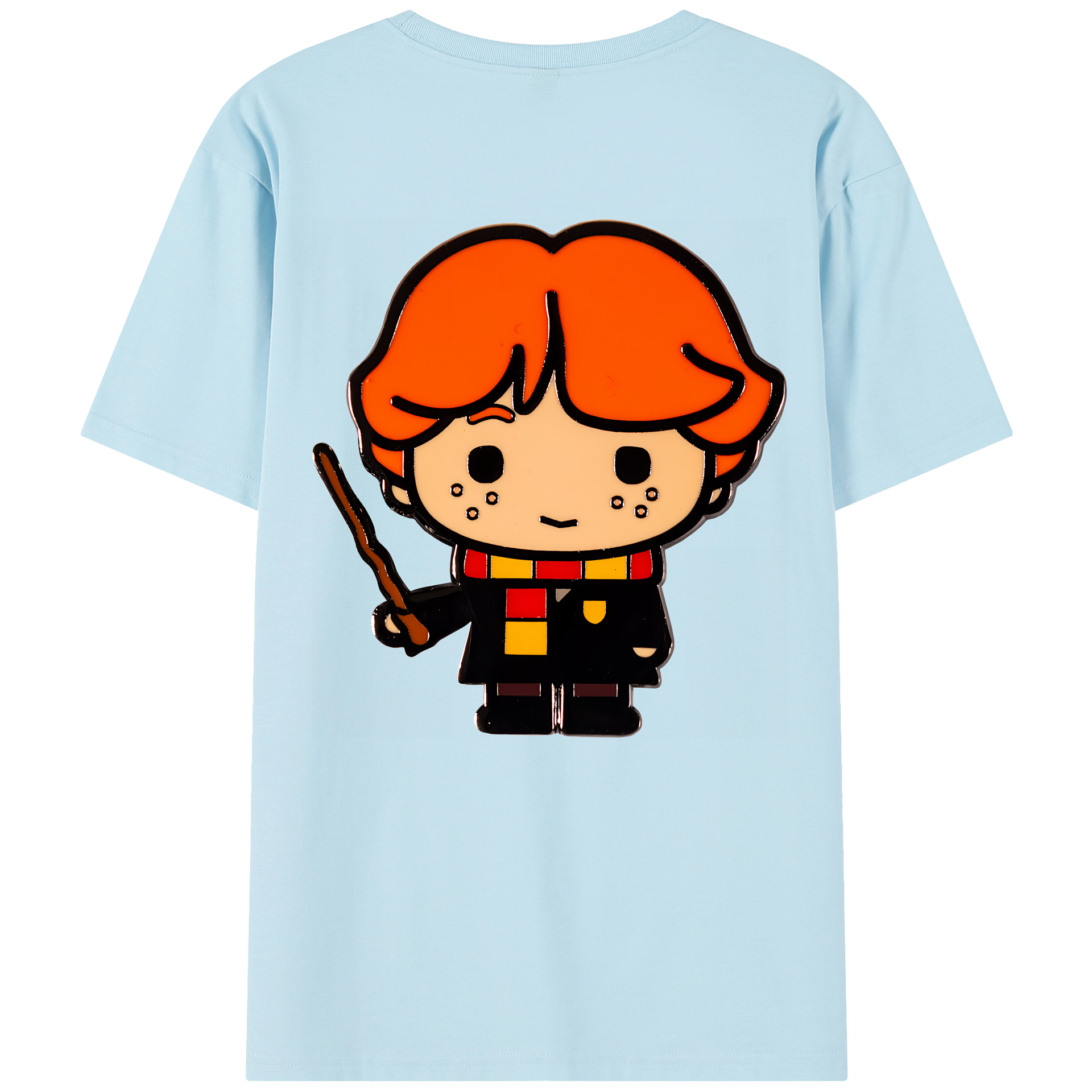 （画像用） Harry Potter ハリー・ポッターシリーズ 綿100％半袖Tシャツ（背面プリント）